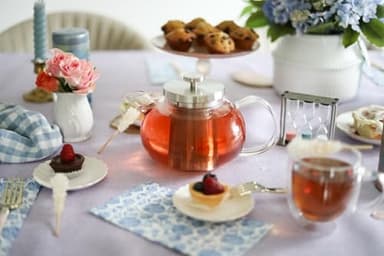 Teabloom Connoisseur Glass Teapot with Stainless Steel Infuser for Loose Tea – 4-Cup Capacity, Stovetop-Safe, Durable Borosilicate Glass, Perfect for Hot and Iced Tea - Image 2