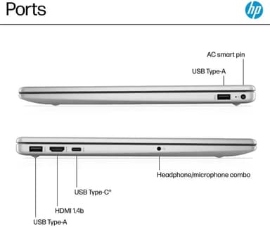 HP 15.6" Touchscreen Laptop for Student & Business, Microsoft Office Lifetime License, Intel 13th Gen Core i3-1315U, 64 GB RAM, 2 TB SSD, Intel UHD Graphics, Fast Charge, HD Camera, Windows 11 Pro - Image 6