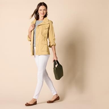 Amazon Essentials Women's Mid-Rise Stretch Pull-On Jegging - Discontinued Colors, White, 0 - Image 5