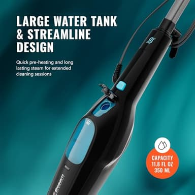 PurSteam Professional Steam Mop | Multi-Surface Floor Cleaner for Hardwood, Tile, Laminate & Carpet | Fast Heating, Lightweight & Chemical-Free Cleaning - Image 5