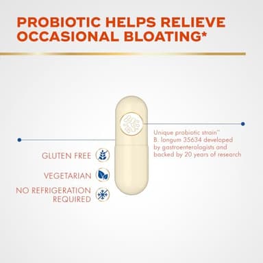 Align Probiotic Bloating Relief + Food Digestion, Probiotics for Women and Men, #1 Doctor Recommended Brand‡, Promotes Digestive Health and Helps Support the Metabolism of Food*, 28 Capsules - Image 5