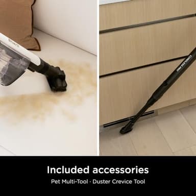 Shark IZ562H Cordless Pro Vacuum with Clean Sense IQ and Odor Neutralizer, PowerFins Plus Brushroll, Includes Duster Crevice & Pet Tool, Up to 40 Minute Runtime, Light Blue, Without MultiFLEX - Image 7