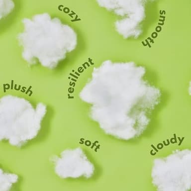 SARANDAVE Fiberfill Stuffing, Polyester Stuffing for Stuffed Animals, Pillows, Fiber Stuffing for Crochet, High Resilience Fill - 7 Oz 200 Grams - Image 3