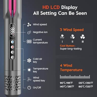 slopehill 2-in-1 Hair Straightener and Blow Dryer, Professional Flat Iron with High-Speed Airflow Technology for Straight, Smooth Hair - Image 5