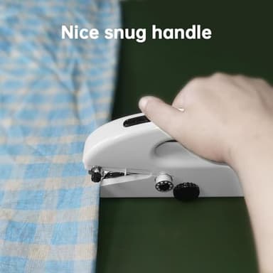 Unique sewing experience: Handheld sewing machine with storage box, portable package,mini sewing machine for travel, including various accessories and tools - Image 5