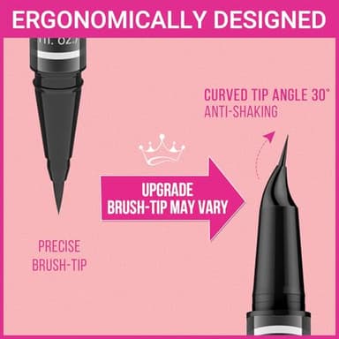 iMethod Eyebrow Pen - Eyebrow Pencil Magical 2-in-1 Eye Brow Pencils for Women with 4-Fork-Tip & Precise Brush-Tip for Natural Hair-Like Brows, Last All-Day, with Eyebrow Spoolie Brush, Black Brown - Image 5