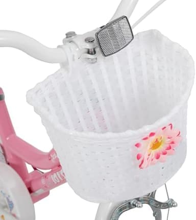 JOYSTAR Angel Girls Bike for Toddlers and Kids Ages 2-13 Years Old, 12 14 16 18 20 Inch Kids Bike with Training Wheels & Basket, 20 24 Inch Girls Bicycle with Handbrake & Kickstand - Image 7