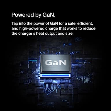 Belkin Charger Station 108W GaN - 2X USB-C and 2X USB-A Ports - Fast Desktop Charger Dock Hub for iPhone 17, Air, Pro, Apple Watch, iPad, MacBook, Samsung Galaxy S25, Nintendo Switch 2 - Black - Image 3