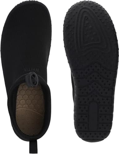 WHITIN Women's Water Shoes Aqua Barefoot Swim Beach Minimalist Size 7.5 Lightweight Ladies Surfing Boating Hiking Walking River Thick Sole Sneakers All Black 38 - Image 6