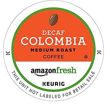 AmazonFresh 80 Ct. K-Cups, Decaf Colombia Medium Roast, Keurig K-Cup Brewer Compatible - Image 2