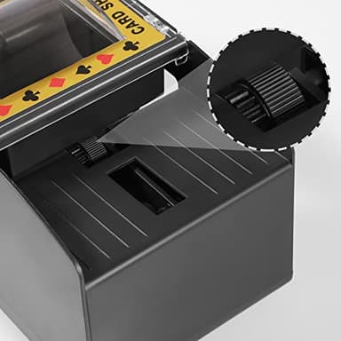 FEIERYA Automatic Card Shuffler 4 Deck,Battery-Operated Electric UNO Poker Shuffler,Playing Card Shuffler for Home Card Game,Travel - Image 7