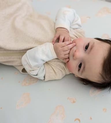 Burt's Bees Baby Beekeeper Infant Wearable Blanket, 100% Organic Cotton Unisex, Girl, Boy Swaddle Transition Sack - Light Weight 0.5 TOG or Medium Weight 1.5 TOG - Newborn Essentials Sleep Clothes - Image 6