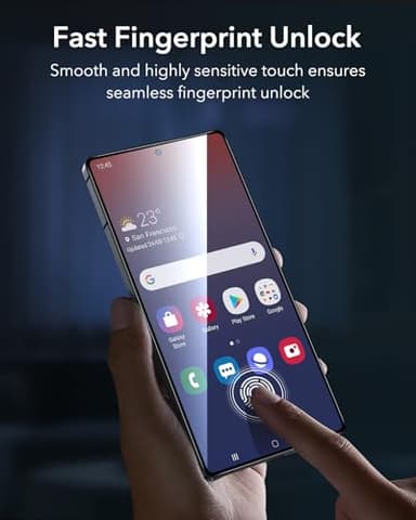 ESR 3 Pack for Samsung Galaxy S25 Ultra Screen Protector, 9H+ Hardness HD Tempered Glass with Easy Installation UltraFit tray for Galaxy S25 Ultra [6.9”], Case Friendly - Image 8