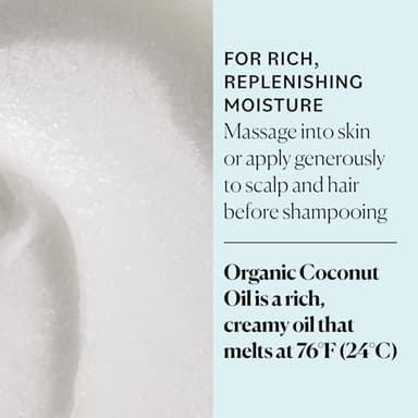 Sky Organics - Multipurpose Organic Coconut Oil for Skin & Hair, 16.9 fl oz - Extra Virgin Hair Oil & Body Moisturizer - Vitamins, Antioxidants & Fatty Acids - Vegan, Cruelty Free - w ebook - Image 3