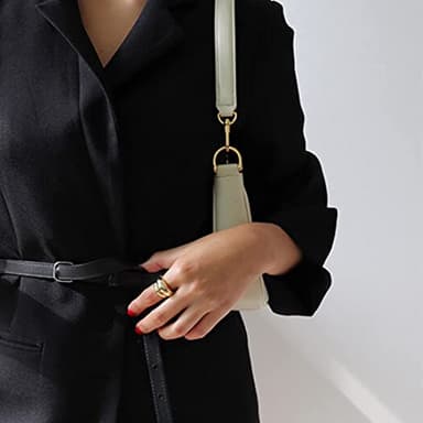 VODIU Clutch Tote Handbags with 2 Removable Straps and Zipper Closure Crossbody Bags Shoulder Purse Handbag for Women… - Image 5