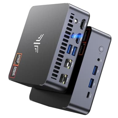KAMRUI AM21 Mini Gaming PC, Mini PC AMD Ryzen R7 8745HS（Max 4.9GHz 8C/16T Zen4 Micro Desktop Computers 32GB DDR5 1TB SSD, Mini Computer Support WiFi 6, BT5.2, Triple Display 4K@60Hz for Office Home - Image 1