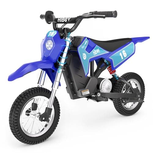 Hiboy DK1 36V Electric Dirt Bike,300W Electric Motorcycle - Up to 15.5MPH & 13.7 Miles Long-Range,3-Speed Modes Motorcycle for Kids Ages 3-10 - Image 1