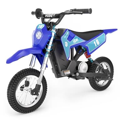 Hiboy DK1 36V Electric Dirt Bike,300W Electric Motorcycle - Up to 15.5MPH & 13.7 Miles Long-Range,3-Speed Modes Motorcycle for Kids Ages 3-10 - Image 1