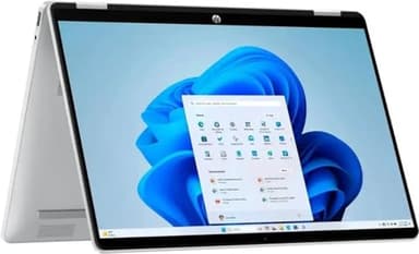 HP OmniBook 5 Flip 2-in-1 14" Full HD+ Touch-Screen Laptop | Intel Core 5 120U|Intel Graphics| Copilot | Webcam| Silver | 8GB RAM DDR5 | 512GB SSD |Windows 11 Home |Bundle with Stylus Pen - Image 2