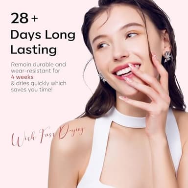 modelones Pink Gel Nail Polish, 15 ML Baby Pink Polish Light Soft Pastel Soap Nail Polish Soak Off Summer Nail Art Gel Design Manicure Salon DIY Home Gift for Women Girlfriend - Image 7