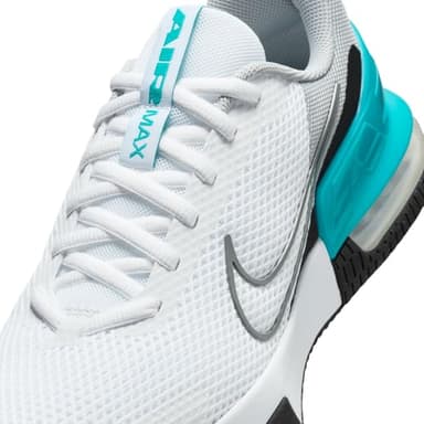 NIKE Men's Sneaker, Lt Smoke Grey Particle Grey White Black, 11 - Image 6