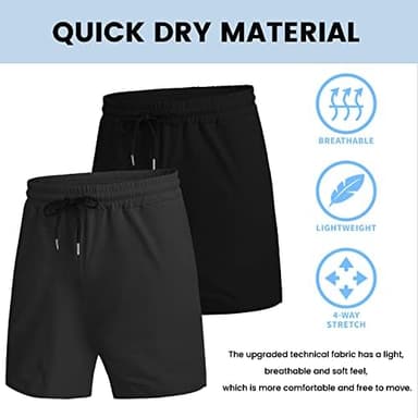COOFANDY Men's Gym Shorts - Image 5