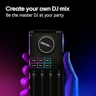 LG XL9T XBOOM Portable Tower Speaker with Pixel LED Lighting - Image 14