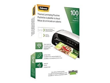 Fellowes Thermal Laminating Pouches, 5mil Letter Size Sheets, 9 x 11.5, 100 Pack, Clear (5743501) - Image 3