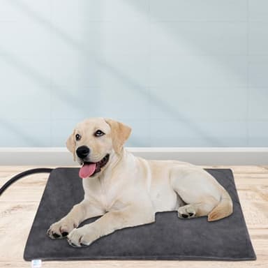 ENJOY PET Dog Heating Pad with 13 Level Timer and 9 Level Temperature, Indoor Heated Mat for Cats and Dogs with Chew Resistant Cord, Auto Power Off - Image 9