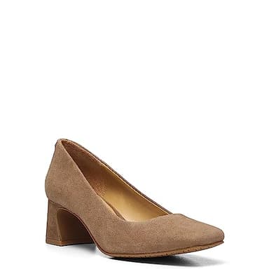 NYDJ Women's Fay Kid Suede Pump, Mink, 8.5 - Image 7