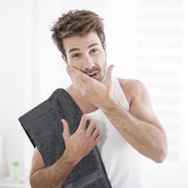 Utopia Towels, Salon Towel, Pack of 24, Not Bleach Proof, 16 by 27 Inches, Highly Absorbent Cotton Towels for Hand, Gym, Beauty, Spa, and Home Hair Care, Grey - Image 5