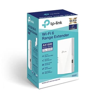 TP-Link AX1500 WiFi Extender Internet Booster(RE500X), WiFi 6 Range Extender Covers up to 1500 sq.ft and 25 Devices,Dual Band, AP Mode w/Gigabit Port, APP Setup, OneMesh Compatible - Image 7