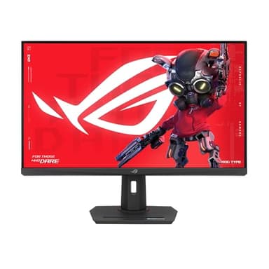 ASUS ROG Strix 32” 4K HDR Gaming Monitor (XG32UCG) – 3840x2160, Dual Mode (4K 160Hz/FHD 320Hz), 0.3ms, Fast IPS, Extreme Low Motion Blur Sync, USB-C, G-SYNC Compatible, Tripod Socket, 3 yr Warranty - Image 1