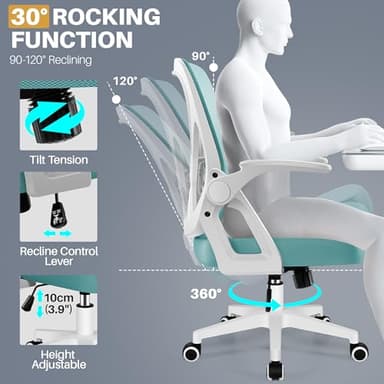 FelixKing Office Chair Desk Chair Swivel Computer Chair - Image 4
