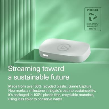 Elgato Game Capture Neo – USB Portable Capture Card 4K60 HDR Passthrough, 1080p60 Video Recording – For PS5/Xbox/Switch/iPhone – In OBS, Quicktime and more - Plug & Play/Works on Laptop, PC, Mac, iPad - Image 7