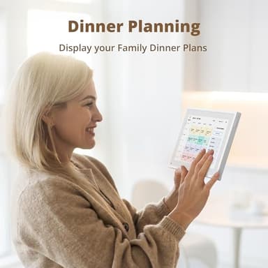 Dragon Touch 10.1 inch Digital Calendar Chore Chart – Interactive Touchscreen, Smart Family Planner, Hearth Display Desk Digital Calendar Seamless Scheduling - Image 4