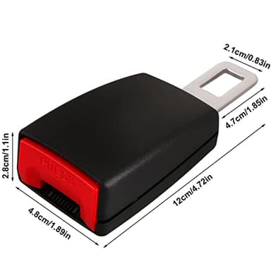 KBBYT 2 Pcs Belt Pad AccessoryExtender, 4.713IN Belt Auto Accessory,No More Worrying About Finding The Belt Container. - Image 2