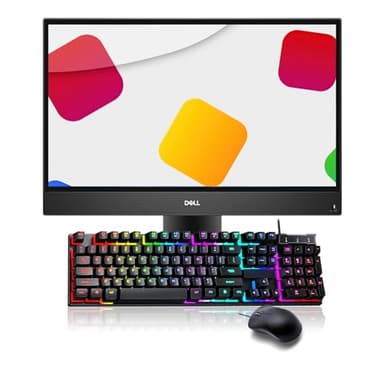 Dell OptiPlex 5260 All-in-One Desktop, 21.5" FHD (1920 x 1080) Display, Core i5-8500 3.0GHz, Up to 4.1GHz, 32GB RAM, 512GB SSD, Keyboard & Mouse, USB BT+WiFi, NO CAM, Windows 11 Pro (Renewed) - Image 1