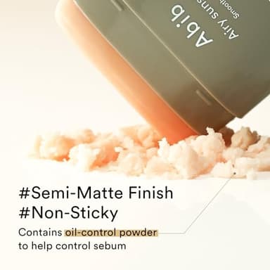 Abib Airy Sunstick Protection Bar Broad Spectrum SPF50+ 0.81 oz / 23 g (Semi- matte) | Korean Suncreen Stick Suncare Sunblock, No Whitecast, Protector Solar Barra, Water resistant - Image 8