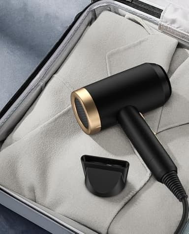 Hair Dryer, CONFU Blow Dryer with Diffuser, 21000PRM Professional Hairdryer, Portable Lightweight Fast Drying Negative Ionic Blow Dryer, Hair Diffuser for Curly Hair for Home Travel - Image 7