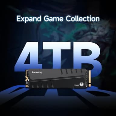 fanxiang S770 4TB NVMe M.2 SSD for PS5 - with Heatsink and DRAM, Up to 7300MB/s, PCIe 4.0, Suitable for PS5 Memory Expansion, Game Enthusiasts, IT Professionals - Image 8