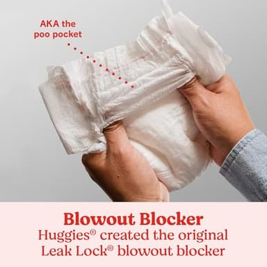 Huggies Size 2 Diapers, Snug & Dry Baby Diapers, Size 2 (12-18 lbs), 100 Count, Packaging May Vary - Image 5