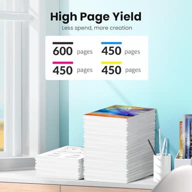 212XL Ink Remanufactured for Epson 212 Ink Cartridges T212XL T212 for Epson 212XL Ink Cartridges Combo Pack for Epson Workforce XP-4100 XP-4105 WF-2830 WF-2850 (Black, Cyan, Yellow, Magenta - Image 3