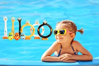haomsj 3PCS Duck Diving Sticks Pool Toys for Kids - 3pcs Dive Duck Rings, Summer Underwater Sinking Pool Toys for Boys and Girls Ages 8-12 - Image 5