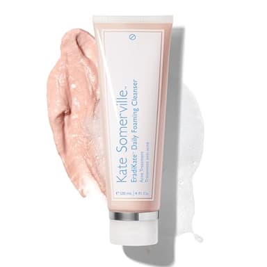 Kate Somerville EradiKate 3% Sulfur Daily Foaming Cleanser Acne Treatment – Clinically Formulated Medicated Face Wash Balances Skin & Cleans Pores, 4 Fl Oz - Image 1