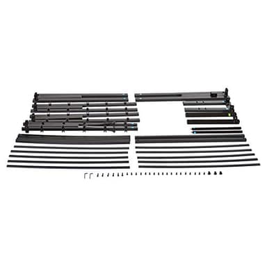 Amazon Basics Sturdy Heavy-Duty Non-Slip Platform Bed Frame King Size Storage, Steel Slat Support, Noise Free, Easy Assembly, 18 Inch Black - Image 5