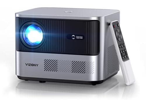 VIZONY FHD 1080P Projector 4K Support, 800ANSI 5G WiFi Bluetooth, Outdoor With Full-Sealed Engine/Electric Focus/4P4D/PPT/Zoom, Home Movie Compatible W/iOS/Android/PC/TV - Image 1