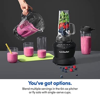 nutribullet Full-Size Blender Combo 1200W –Matte Black - Image 7
