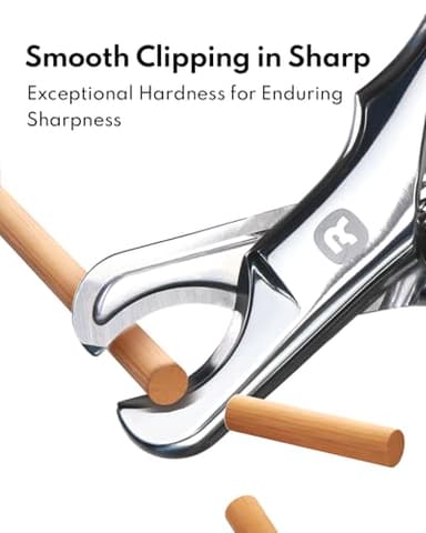 Dog Nail Clippers – Sharp, Durable, All Steel Material, Ergonomic Non-Slip Handle, Safe and Comfortable Trimming, Professional Pet Nail Trimmers for All Dogs Cats - Image 2