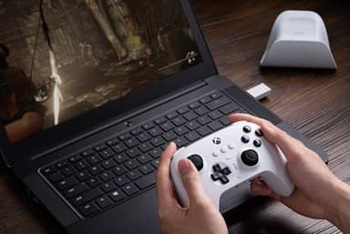 8Bitdo Ultimate 3-Mode Controller, Hall Effect Joysticks, Pro Back Buttons, Wired Only for Xbox Series X|S & Xbox One, Compatibility with Apple, Windows & Android, Officially Licensed (White) - Image 9
